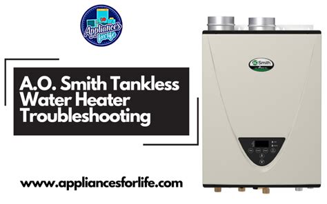 smith tankless water heater|smith tankless water heater troubleshooting.